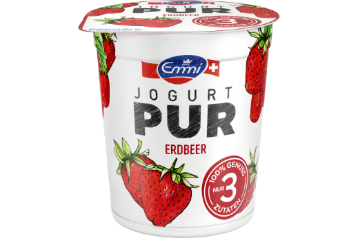Jogurtpur Erdbeer